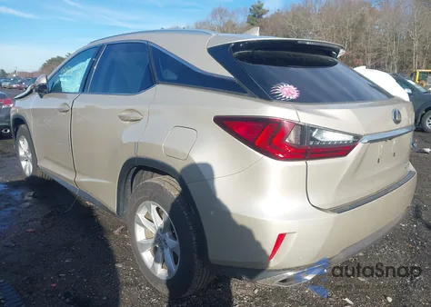 2017 Lexus Rx 350 z USA, uszkodzony, nr VIN 2T2BZMCA4HC086436